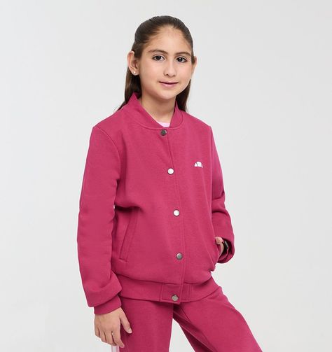 POLERON NIÑA ELLESSE NEMY BURGANDY-0