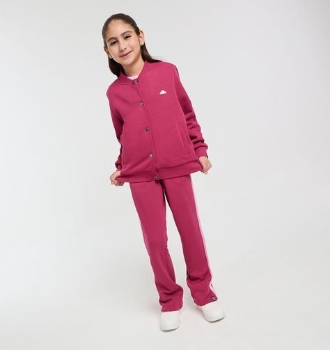 POLERON NIÑA ELLESSE NEMY BURGANDY-2