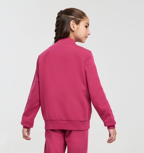 POLERON NIÑA ELLESSE NEMY BURGANDY-3