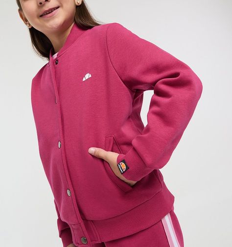 POLERON NIÑA ELLESSE NEMY BURGANDY-4