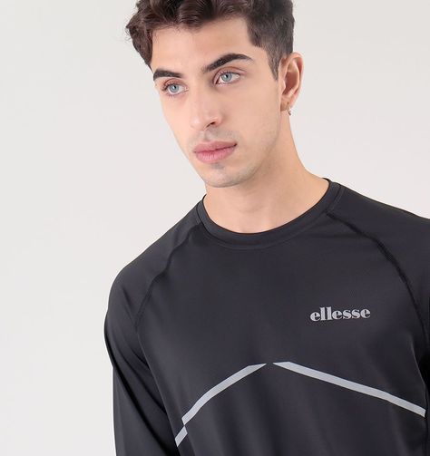 POLERA DEPORTIVA HOMBRE ELLESSE JULIO NEGRO-3