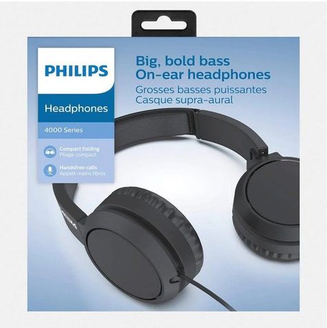 Audífonos Philips Tah4105 Alámbrico Manos Libres O-5