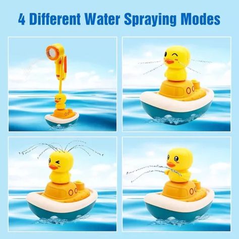 	 Ducha de patitos para baños-2