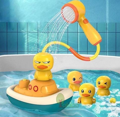 	 Ducha de patitos para baños-3