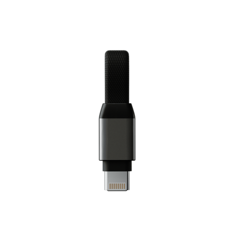 INCHARGE® MINI USB-C, CABLE LLAVERO COMPACTO PARA IPHONE, CERTIFICADO MFI-0