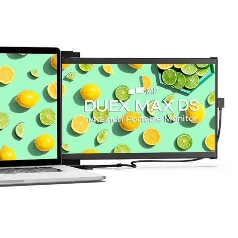Monitor Portátil Acoplable  14.1"  Duex Max DS Mobile Pixels-0