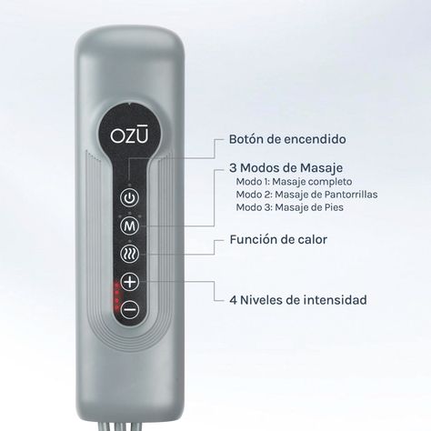 Masajeador de Pies y Piernas Compresión de Aire Ozu-4
