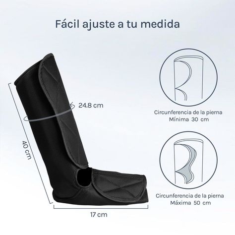 Masajeador de Pies y Piernas Compresión de Aire Ozu-5