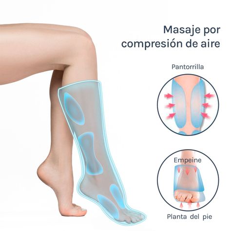 Masajeador de Pies y Piernas Compresión de Aire Ozu-7