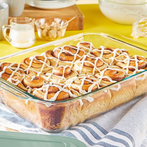 Fuente rectangular de vidrio Deep Pyrex 4.7 litros-1