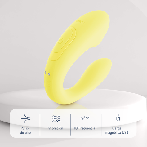 Venus: Masajeador Íntimo Vibrador y Efecto Succionador-2