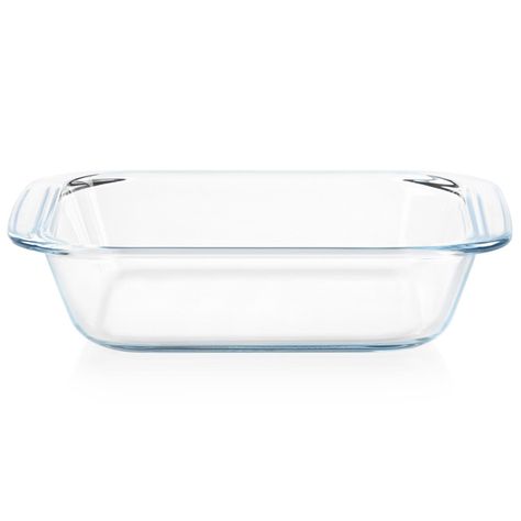 Fuente cuadrada de vidrio pyrex Littles Pyrex 710 ml-0