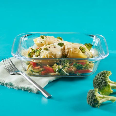Fuente cuadrada de vidrio pyrex Littles Pyrex 710 ml-1