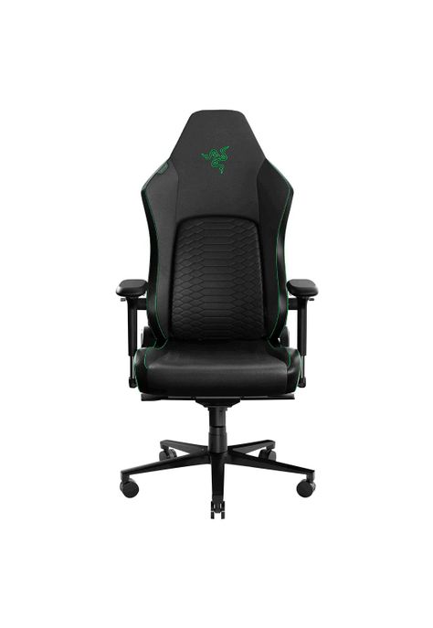 Silla Gamer Razer Iskur V2 Black / Green Leather-0