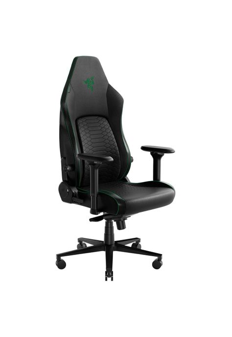 Silla Gamer Razer Iskur V2 Black / Green Leather-1