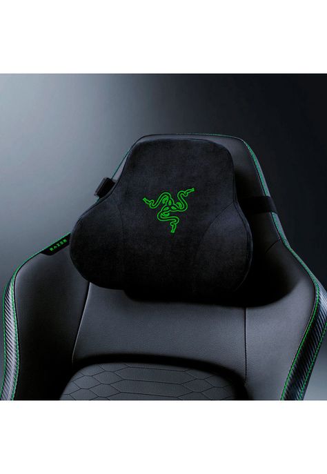 Silla Gamer Razer Iskur V2 Black / Green Leather-5