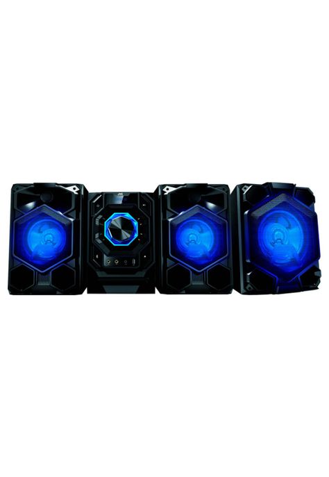 Sistema HiFi JVC 95W Bluetooth USB Aux Radio FM Control Remoto-0