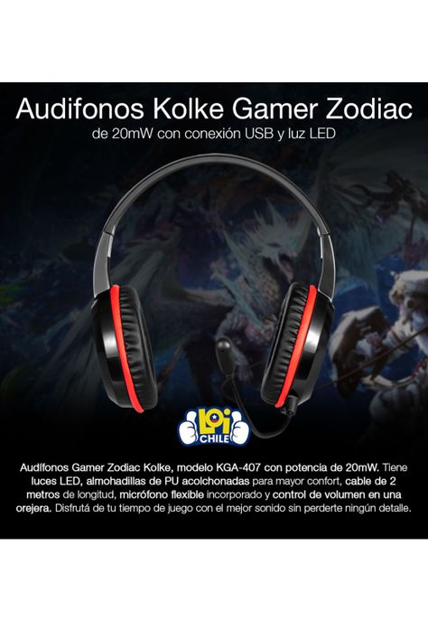 Audífono Gamer KOLKE Zodiac-3