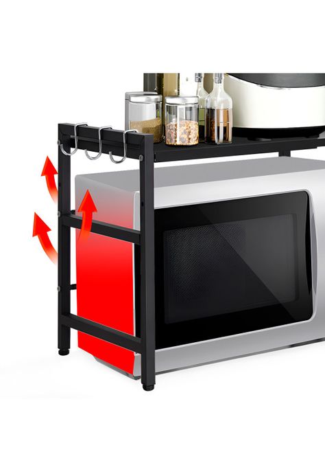 Rack Metálico DecoTeam Multiuso Organizador Ajustable-4