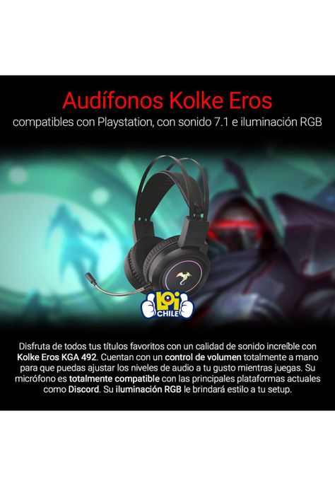 Audífonos Gamer KOLKE Eros-1