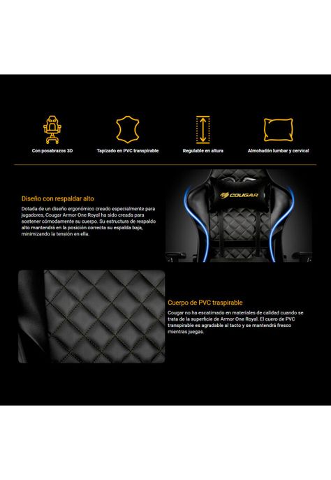 Silla Gamer Cougar Armor One Royal-2