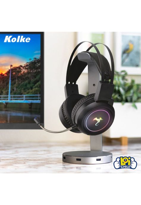 Audífonos Gamer Kolke Eros Sonido 7.1 RGB para PC PS4 PS5-3