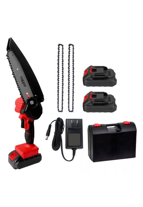 Motosierra Eléctrica Inalámbrica 6'' Nappo 2 Baterías-0