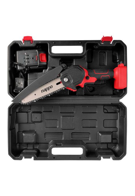 Motosierra Eléctrica Inalámbrica 6'' Nappo 2 Baterías-2