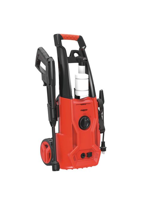 Hidrolavadora NAPPO 1800W Jabonera 5mts Manguera-0