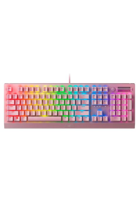 Teclado Gamer Razer Blackwidow V3 Quartz RGB Switches Green-3