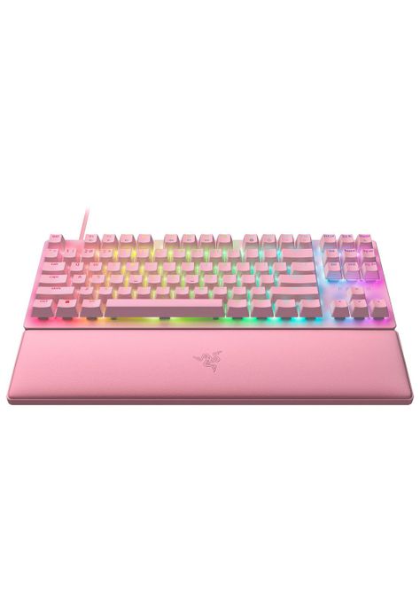 Teclado Gamer Razer Huntsman V2 TKL Quartz Red Switch US-1