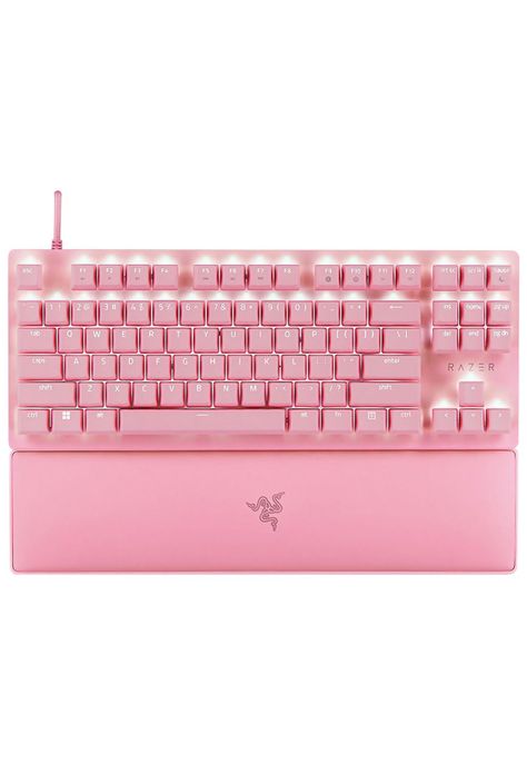 Teclado Gamer Razer Huntsman V2 TKL Quartz Red Switch US-3