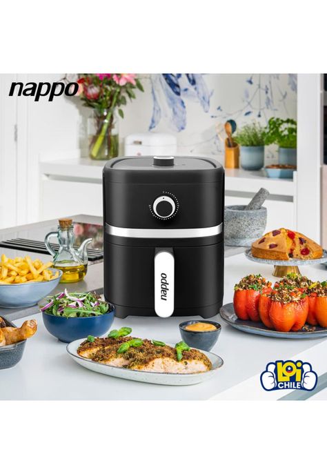 Freidora de Aire sin Aceite Nappo 4 Litros 1300w Air Fryer-5