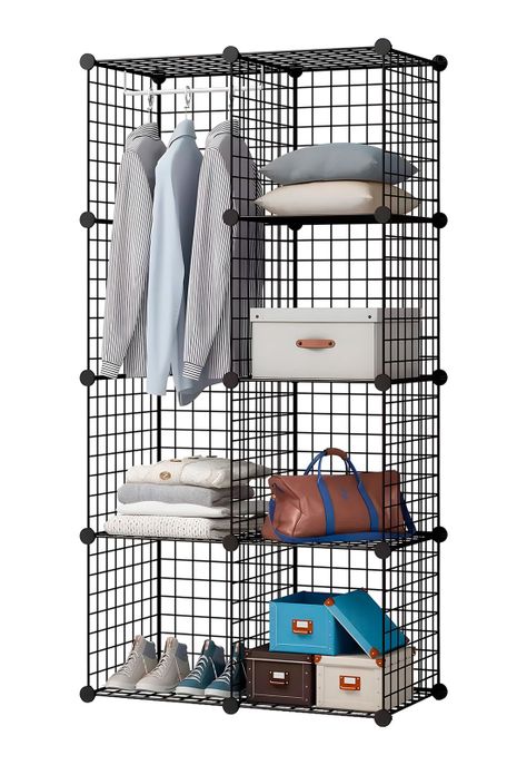 Estantería Desmontable Organizador de Metal DecoTeam 8 Pzs-0