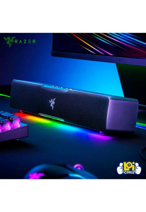 Parlante Gamer Razer Leviathan V2 X Chroma RGB Bluetooth 5.0-6