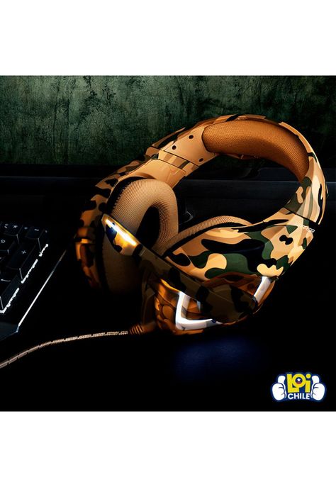 Audífonos Gamer Warrior Straton Army-7