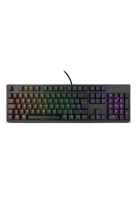 Teclado Gamer Ozone Alliance RGB USB Switches Semimecánicos-0