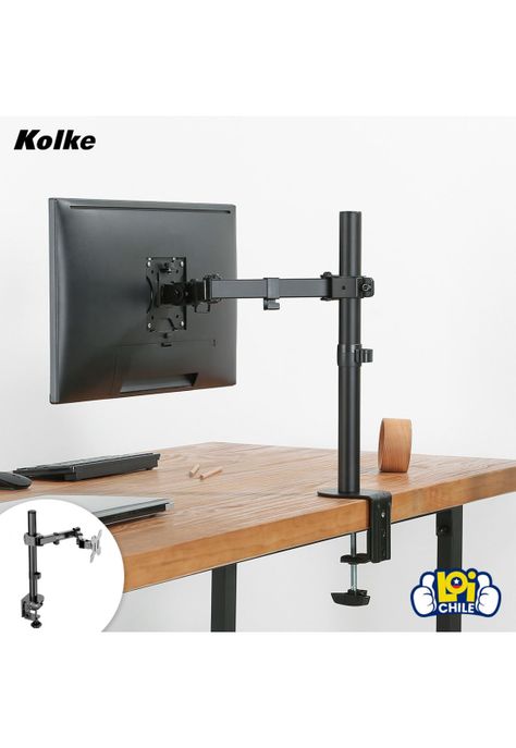 Soporte Monitor y TV 13" a 32" Brazo Articulado 360 Kolke-3