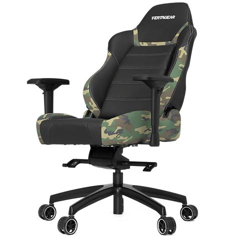 Silla Gamer Vertagear PL6000 Camuflaje Reclinable Ajustable-1