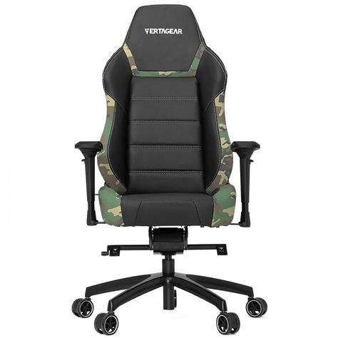 Silla Gamer Vertagear PL6000 Camuflaje Reclinable Ajustable-2