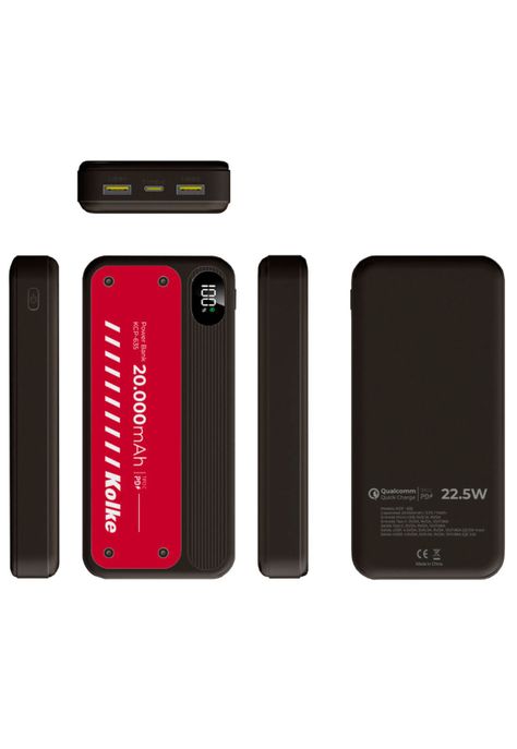 Batería Externa Power Bank Kolke 20000mAH Carga Rápida-2