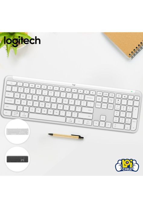 Teclado Inalámbrico Logitech Signature K950 Blanco-7