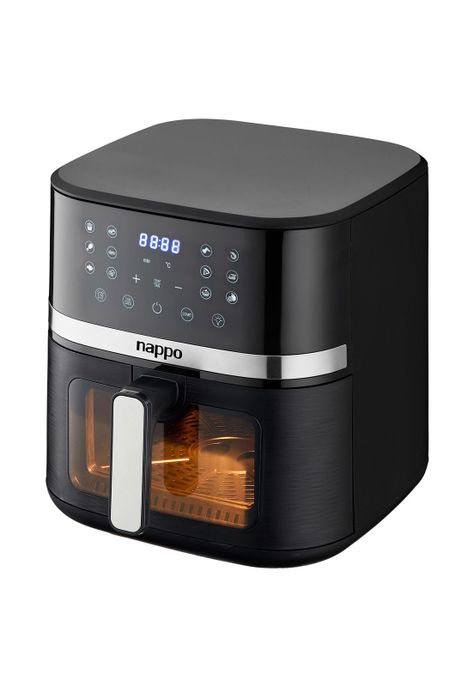 Freidora de Aire Nappo Digital 1600W 7L Panel Táctil Visor-1