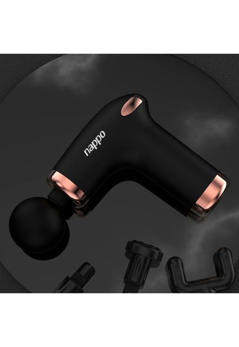 Pistola Masajeadora Nappo 6 Cabezales 2 Baterías Recargables-3