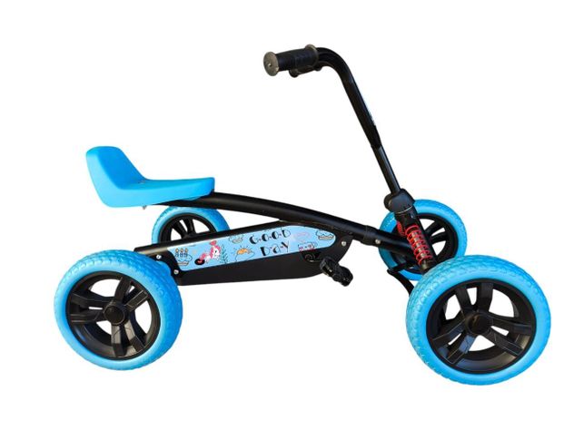 GoKart Racing Con Pedales Celeste-1