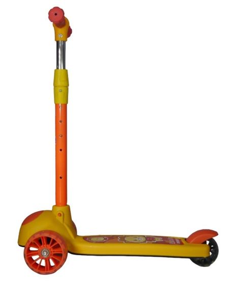 Scooter Monopatín Niños Naranjo-3