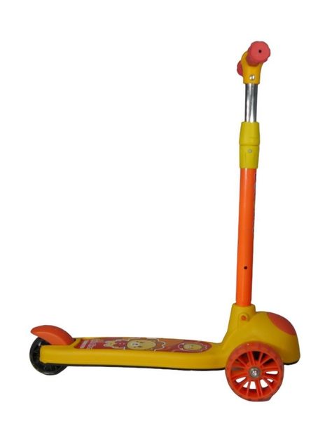 Scooter Monopatín Niños Naranjo-4