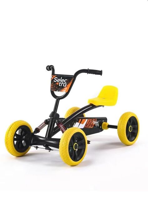 GoKart Racing Con Pedales Amarillo-0
