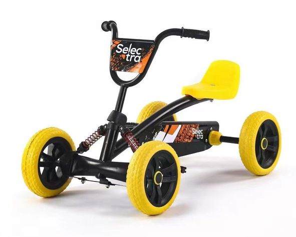 GoKart Racing Con Pedales Amarillo-2