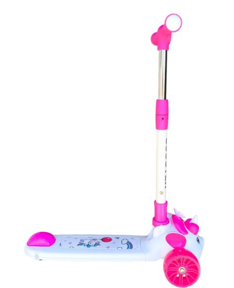 Scooter Monopatín Unicornio-1